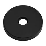 Large Shower Arm Flange 304 Stainless Steel Shower Arm Escutcheon Plate for G1/2in Pipe Replacement Home Black