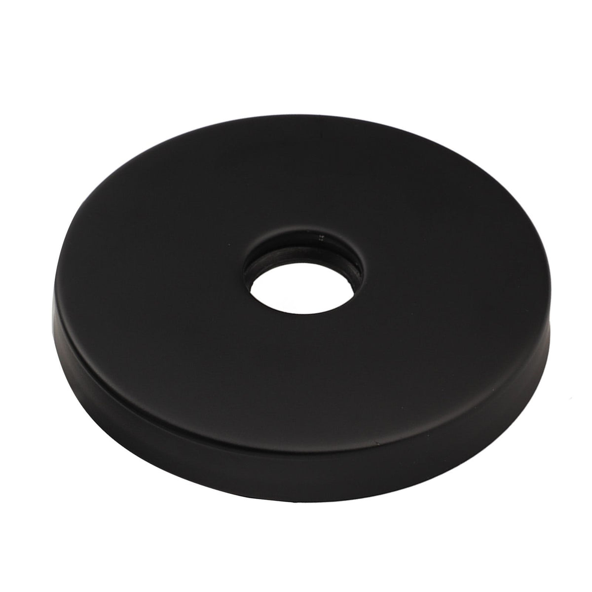 Large Shower Arm Flange 304 Stainless Steel Shower Arm Escutcheon Plate for G1/2in Pipe Replacement Home Black