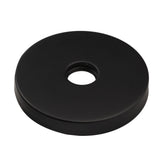Large Shower Arm Flange 304 Stainless Steel Shower Arm Escutcheon Plate for G1/2in Pipe Replacement Home Black