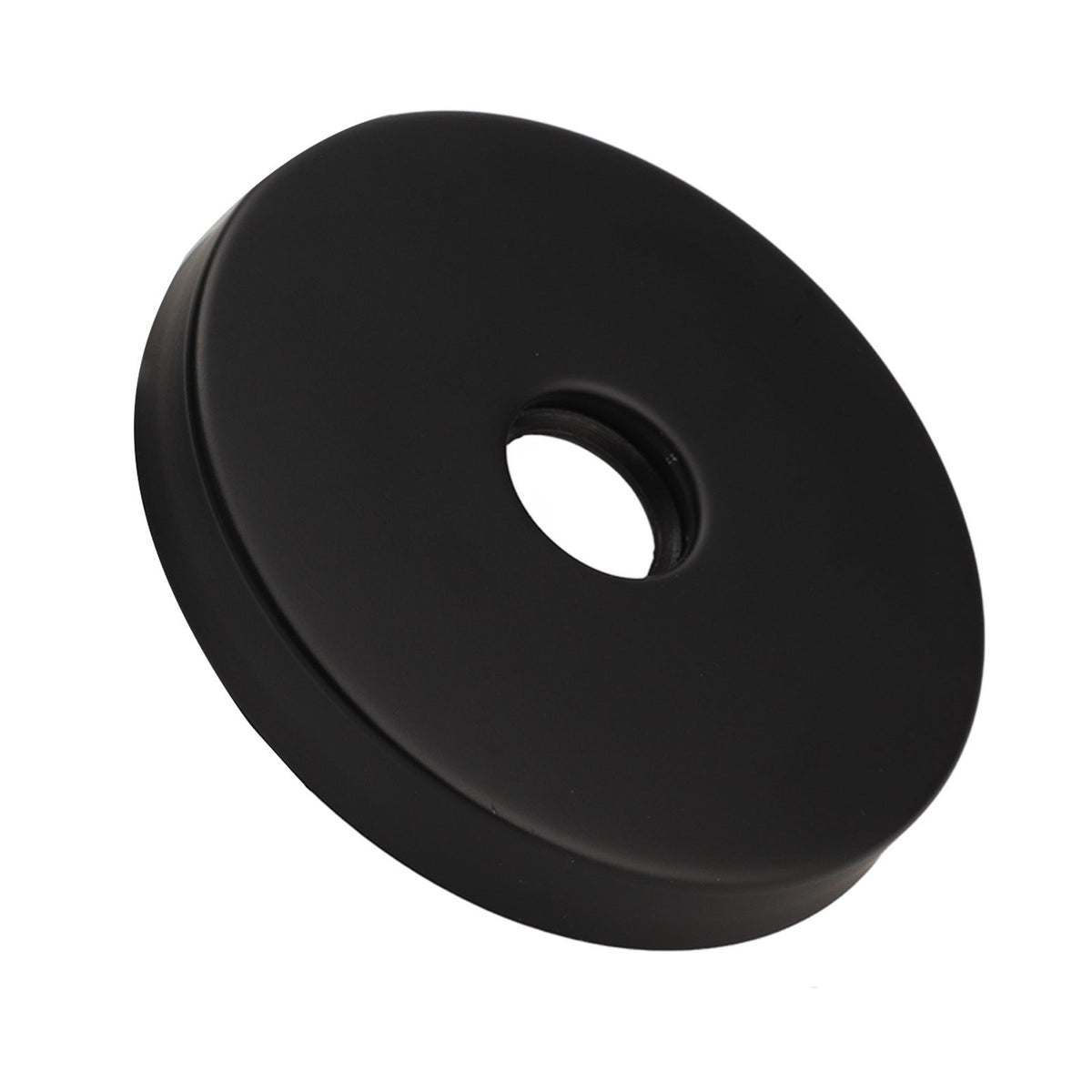 Large Shower Arm Flange 304 Stainless Steel Shower Arm Escutcheon Plate for G1/2in Pipe Replacement Home Black