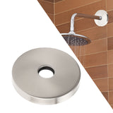 Large Shower Arm Flange 304 Stainless Steel Shower Arm Escutcheon Plate for G1/2in Pipe Replacement Home Brushed - Extra Image