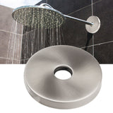Large Shower Arm Flange 304 Stainless Steel Shower Arm Escutcheon Plate for G1/2in Pipe Replacement Home Brushed - Extra Image