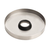 Large Shower Arm Flange 304 Stainless Steel Shower Arm Escutcheon Plate for G1/2in Pipe Replacement Home Brushed - Extra Image
