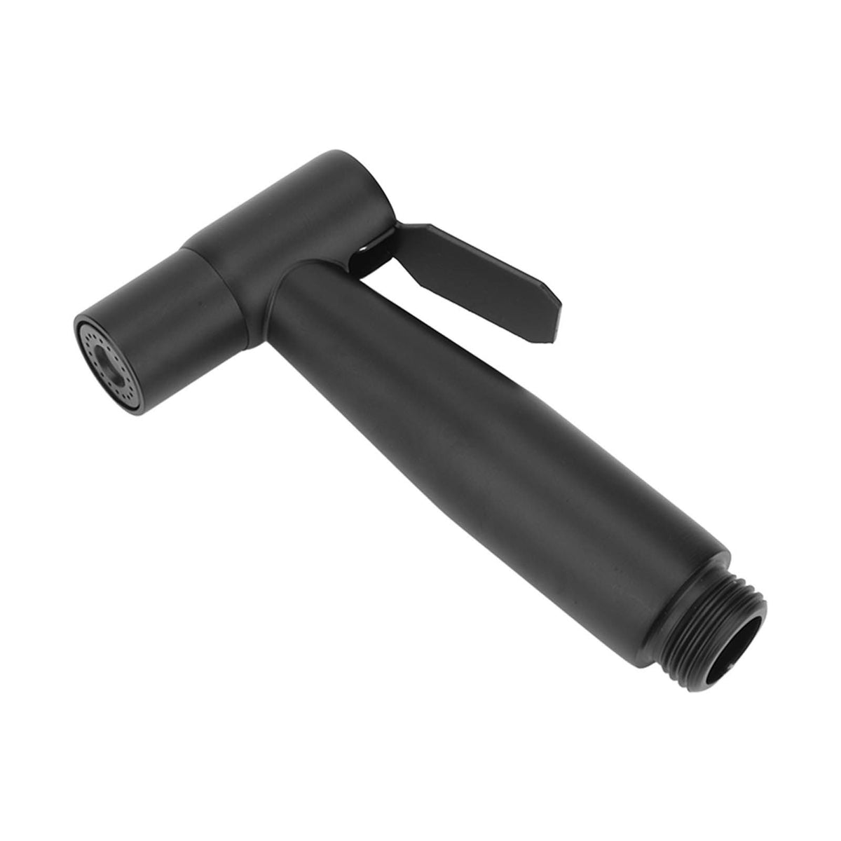 Black 304 Stainless Steel Handheld Pressurized Sprayer with 1.2m Hose and Wall Hook for Toilet Bidet G1/2 Male and Female Thread