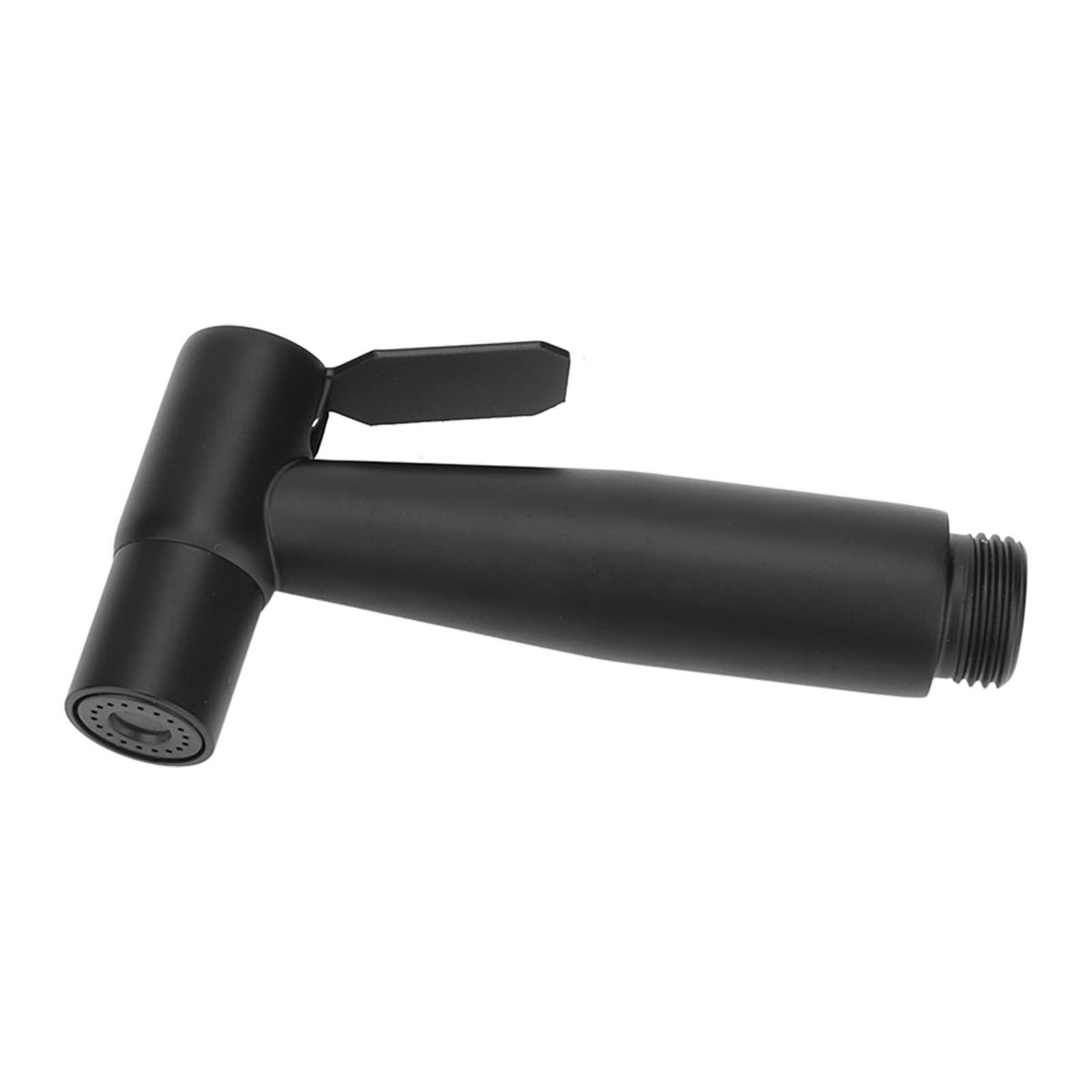 Black 304 Stainless Steel Handheld Pressurized Sprayer with 1.2m Hose and Wall Hook for Toilet Bidet G1/2 Male and Female Thread