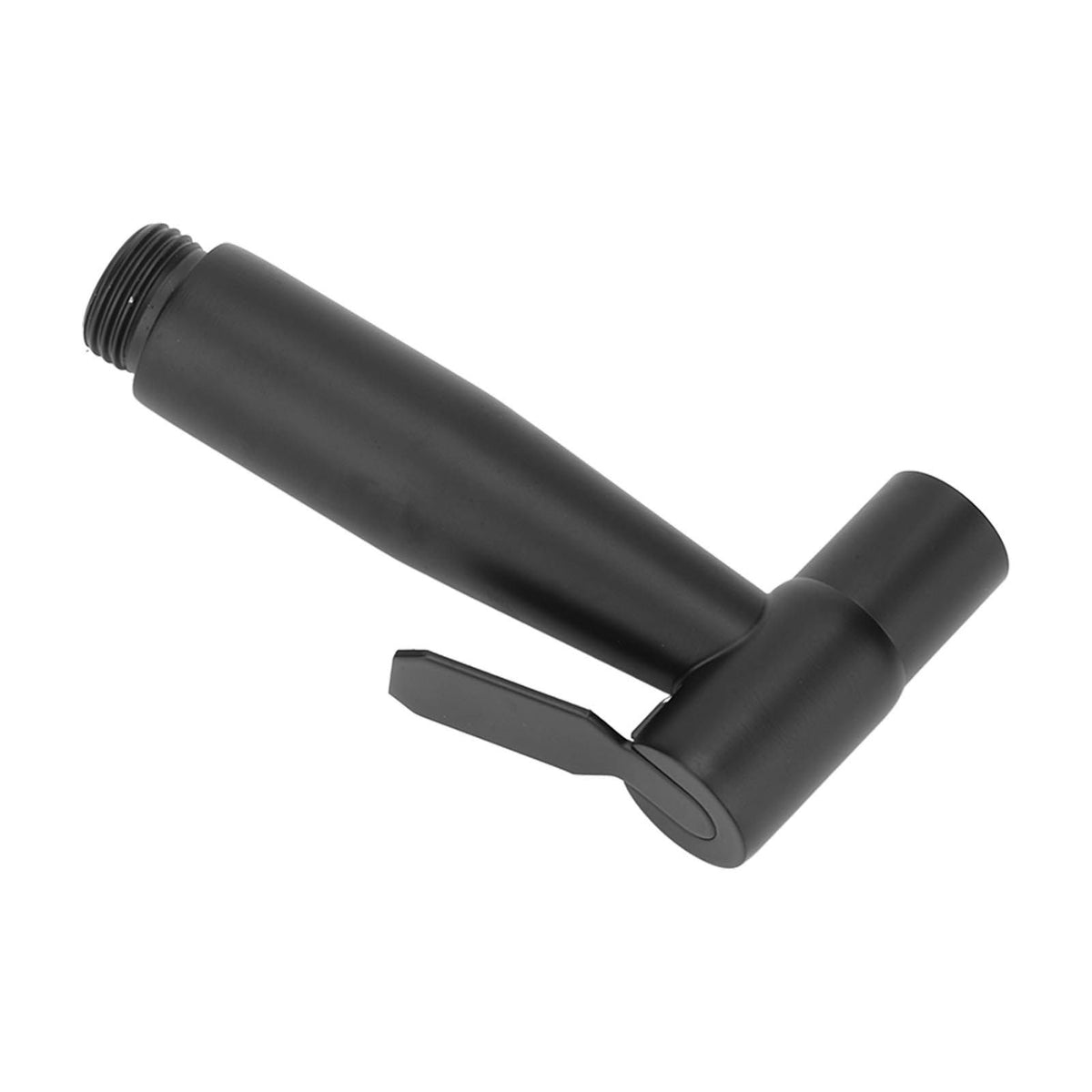Black 304 Stainless Steel Handheld Pressurized Sprayer with 1.2m Hose and Wall Hook for Toilet Bidet G1/2 Male and Female Thread