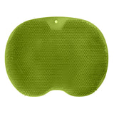Bathroom Foot Massage Cushion TPE Foot Rub Pad Wall Mountable Foot Massager Mats with Suction Cup Green