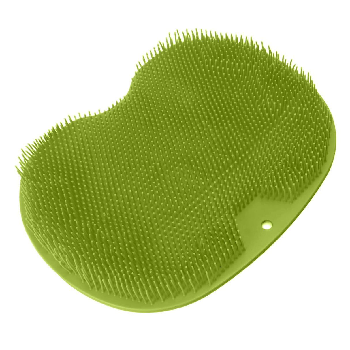 Bathroom Foot Massage Cushion TPE Foot Rub Pad Wall Mountable Foot Massager Mats with Suction Cup Green