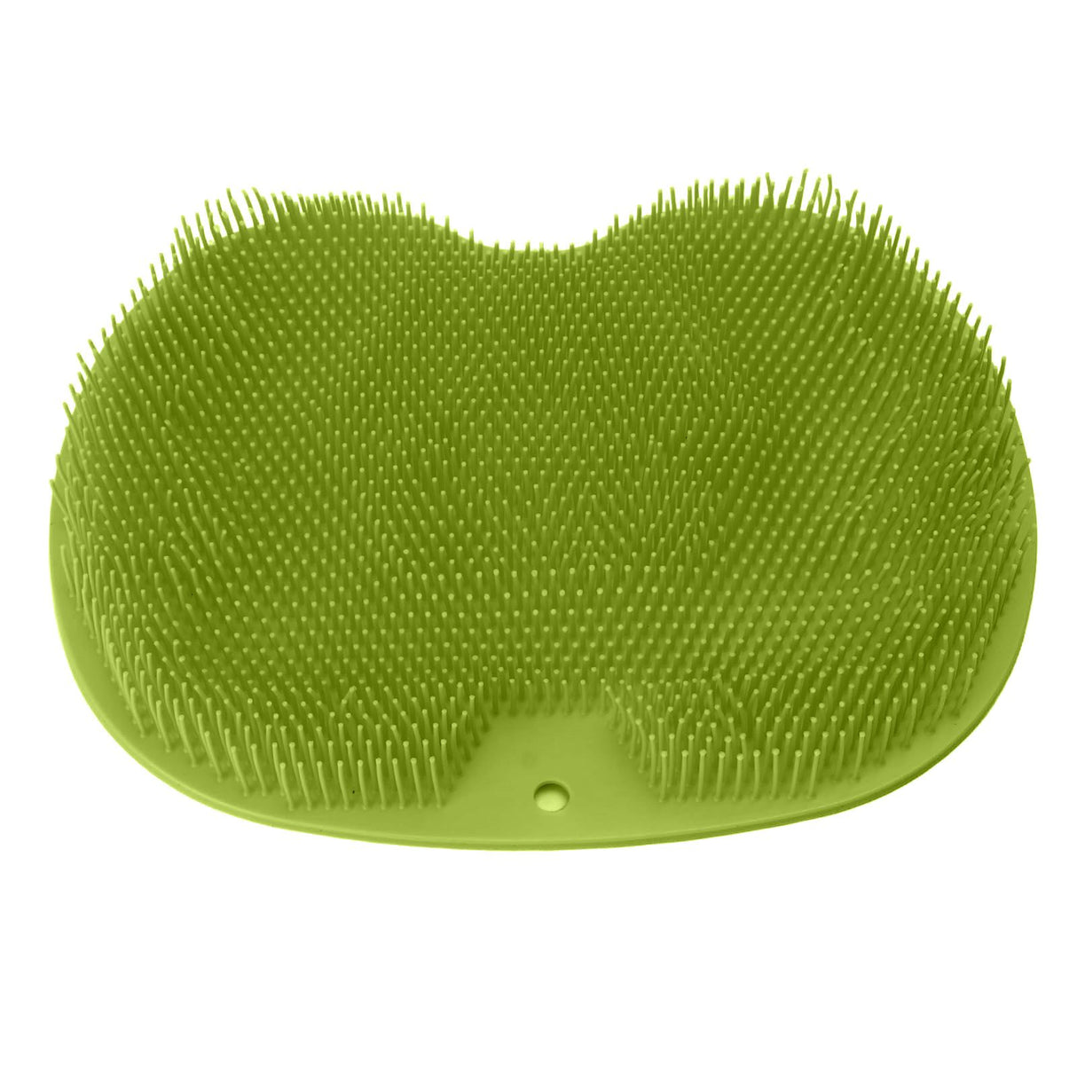 Bathroom Foot Massage Cushion TPE Foot Rub Pad Wall Mountable Foot Massager Mats with Suction Cup Green