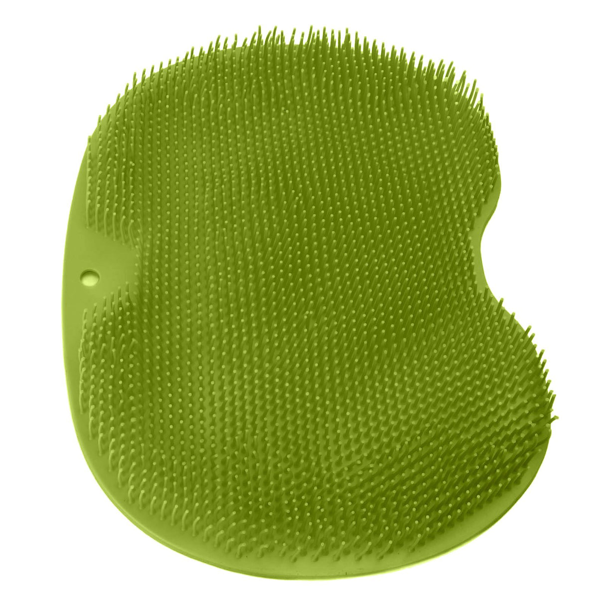 Bathroom Foot Massage Cushion TPE Foot Rub Pad Wall Mountable Foot Massager Mats with Suction Cup Green