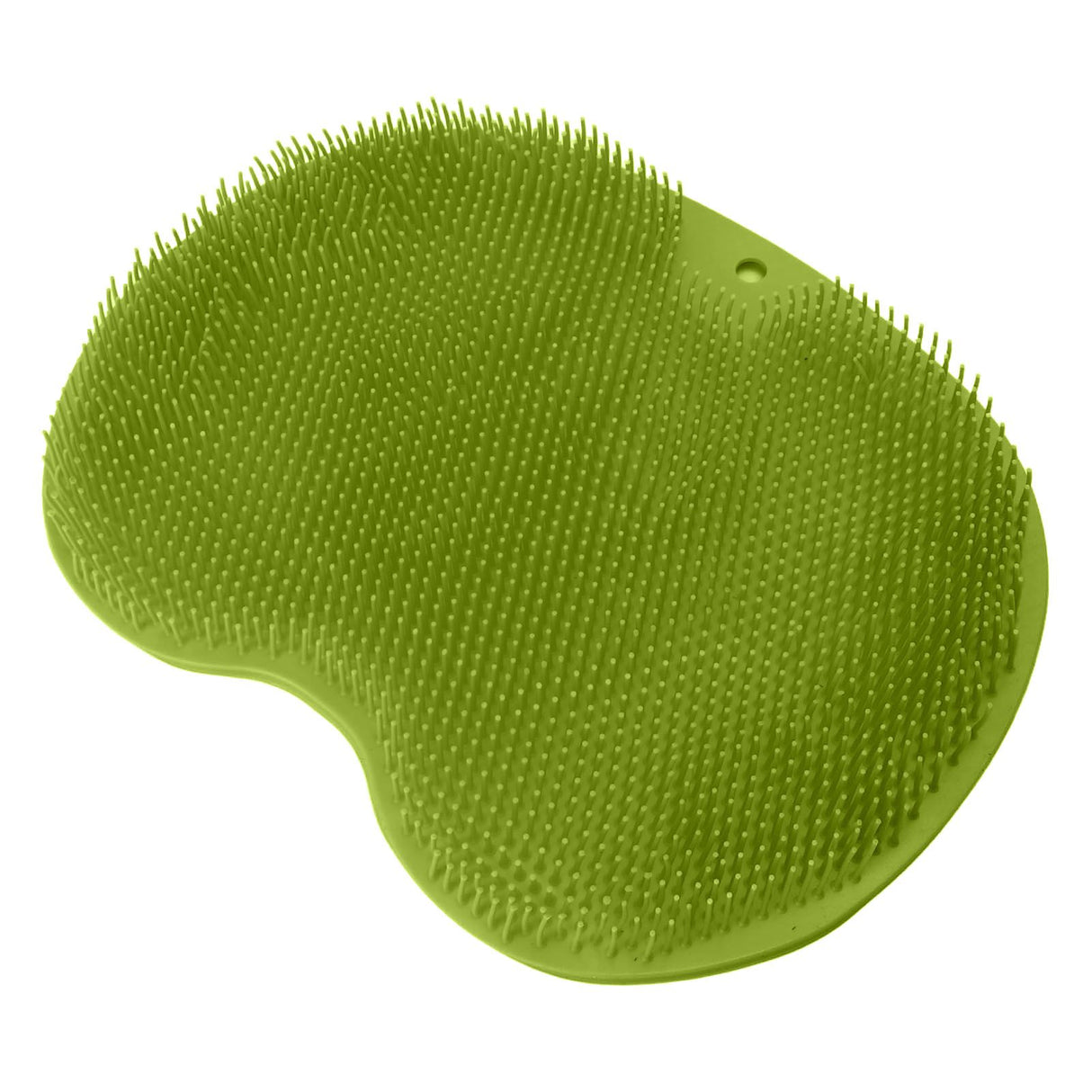 Bathroom Foot Massage Cushion TPE Foot Rub Pad Wall Mountable Foot Massager Mats with Suction Cup Green