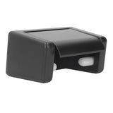 Toilet Roll Paper Holder Plastic Black Wall Mounted Self Adhesive No Punching Container for Bathroom Kitchen