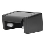 Toilet Roll Paper Holder Plastic Black Wall Mounted Self Adhesive No Punching Container for Bathroom Kitchen