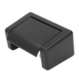 Toilet Roll Paper Holder Plastic Black Wall Mounted Self Adhesive No Punching Container for Bathroom Kitchen