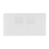 Toilet Roll Paper Holder Plastic Black Wall Mounted Self Adhesive No Punching Container for Bathroom Kitchen