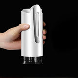 Water Dispenser ABS Electric USB Intelligent Quantitative Spray Lacquer Drink Pump for Outdoor Silvery