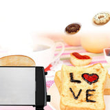 BH 002 Automatic Toaster Multifunctional 2 Slice Toaster Home Breakfast Machine AC 220V Black