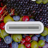 Ozone Purifier Fruit Vegetable Deodorization Ordor Removal Freshness Retain for Refrigerator Bathroom Shoe Cabinet White
