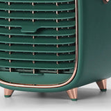 Air Conditioner Cooling Fan Silent USB Evaporative Cooler with Portable Carrying Strap for Home Office Car Green - Side View