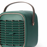 Air Conditioner Cooling Fan Silent USB Evaporative Cooler with Portable Carrying Strap for Home Office Car Green - Top-Down View