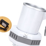 Quick Cooling Cup Easy Operation Portable Great Performance Cup Cooler for Office Dormitory AC 220V CN Plug White