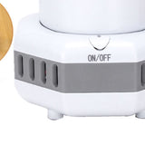 Quick Cooling Cup Easy Operation Portable Great Performance Cup Cooler for Office Dormitory AC 220V CN Plug White