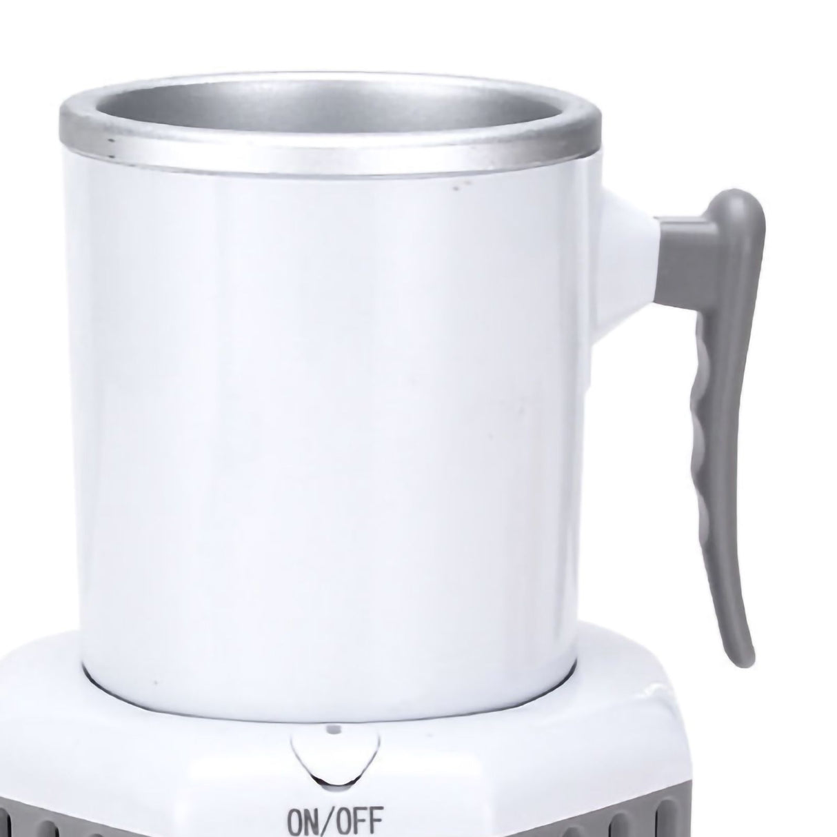 Quick Cooling Cup Easy Operation Portable Great Performance Cup Cooler for Office Dormitory AC 220V CN Plug White