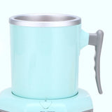 Quick Cooling Cup Easy Operation Portable Great Performance Cup Cooler for Office Dormitory AC 220V CN Plug Blue - Front View