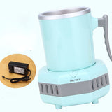 Quick Cooling Cup Easy Operation Portable Great Performance Cup Cooler for Office Dormitory AC 220V CN Plug Blue