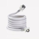 PVC Washing Machine Water Inlet Pipe with Steel Connector Extension Tube Washing Machine Hoses for Water Injection 2m/78.7in