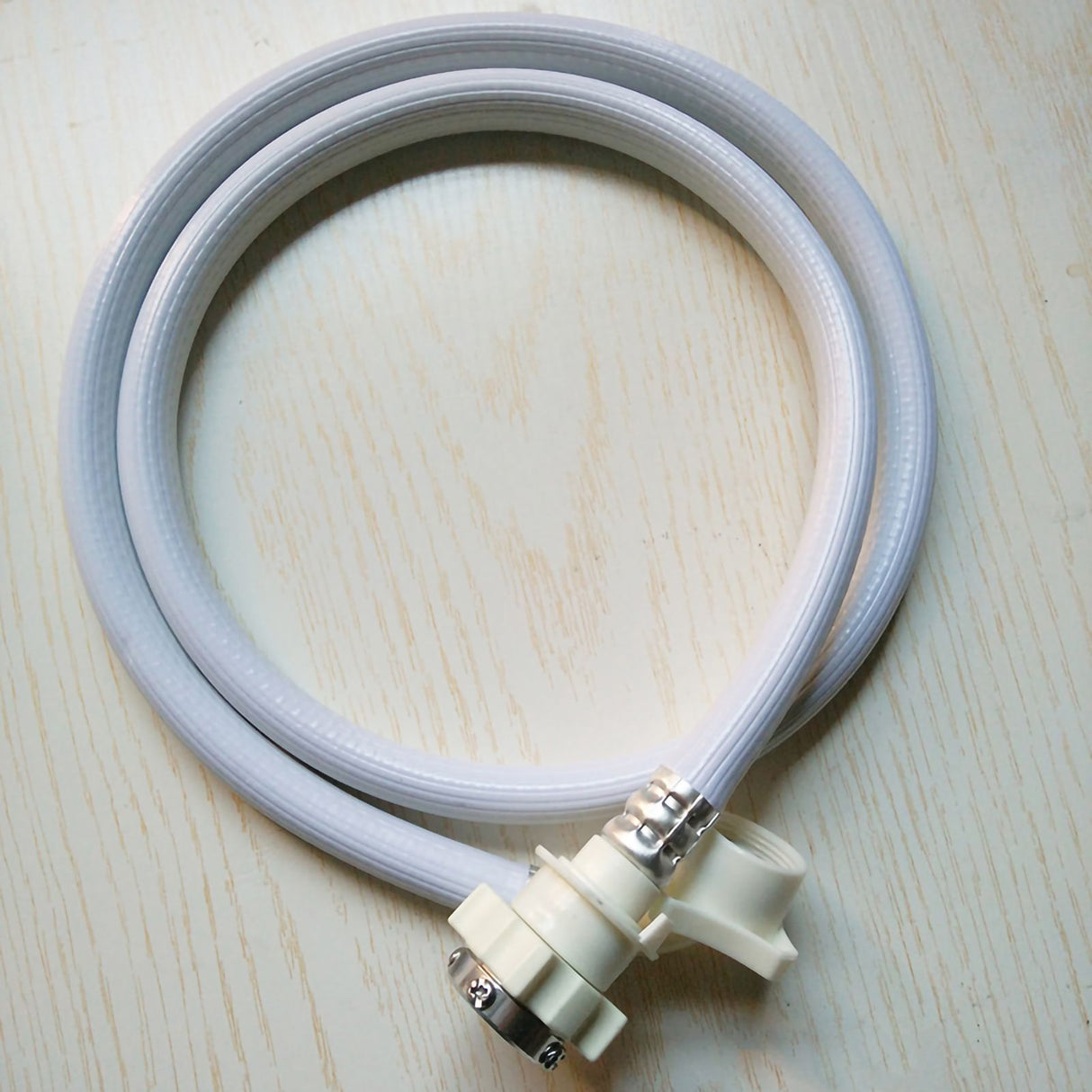 PVC Washing Machine Water Inlet Pipe with Steel Connector Extension Tube Washing Machine Hoses for Water Injection 2m/78.7in