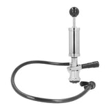 4in Thread Beer Keg Pump Stainless Steel Keg Party Pump with Tap for American D System Kegs