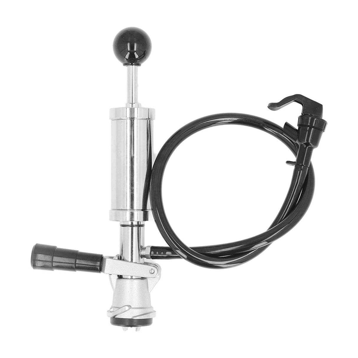 4in Thread Beer Keg Pump Stainless Steel Keg Party Pump with Tap for American D System Kegs