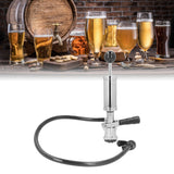 4in Thread Beer Keg Pump Stainless Steel Keg Party Pump with Tap for American D System Kegs - Extra Image