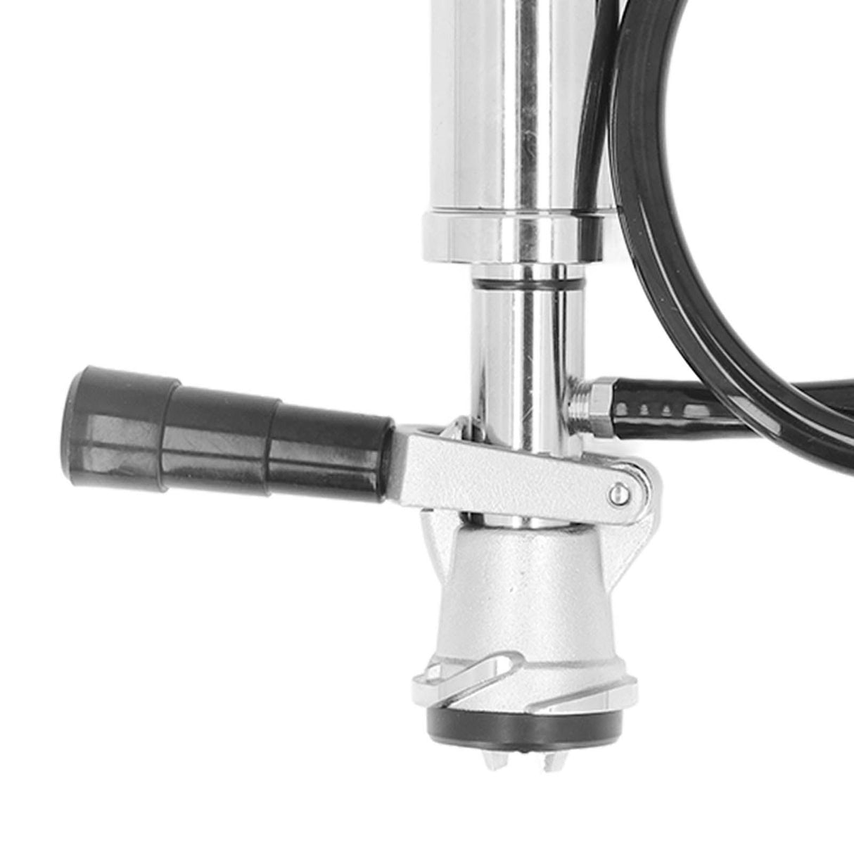 4in Thread Beer Keg Pump Stainless Steel Keg Party Pump with Tap for American D System Kegs