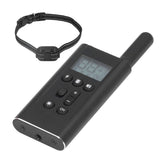 Dog Training Collar IP67 Waterproof 800 Meter Wireless Remote Control LED Locator Dog USB Charging Remote Bark Collar - Top-Down View