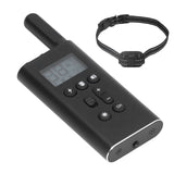 Dog Training Collar IP67 Waterproof 800 Meter Wireless Remote Control LED Locator Dog USB Charging Remote Bark Collar - Rear View
