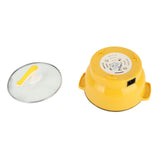 Electric Cooking Pot 1.8L 400 to 800W Stainless Steel Inner Wall 2 Modes Overheating Protection Electric Cooker Yellow - Extra Image