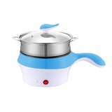 Electric Cooker Multifunctional Two Speed Portable Mini Electric Frying Pan Wok Rice Cooker for Student Dormitory (AU 220V) - Rear View