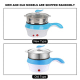 Electric Cooker Multifunctional Two Speed Portable Mini Electric Frying Pan Wok Rice Cooker for Student Dormitory (AU 220V) - Close-Up Angle