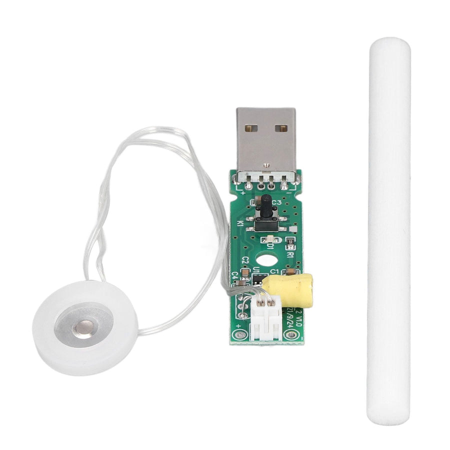 Atomization Module with Switch Control Timing Shutdown Ultrasonic Humidifier 740 Holes 5μm Microporous Atomization Disc