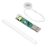 Atomization Module with Switch Control Timing Shutdown Ultrasonic Humidifier 740 Holes 5μm Microporous Atomization Disc - Top-Down View