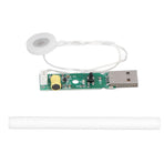 Atomization Module with Switch Control Timing Shutdown Ultrasonic Humidifier 740 Holes 5μm Microporous Atomization Disc