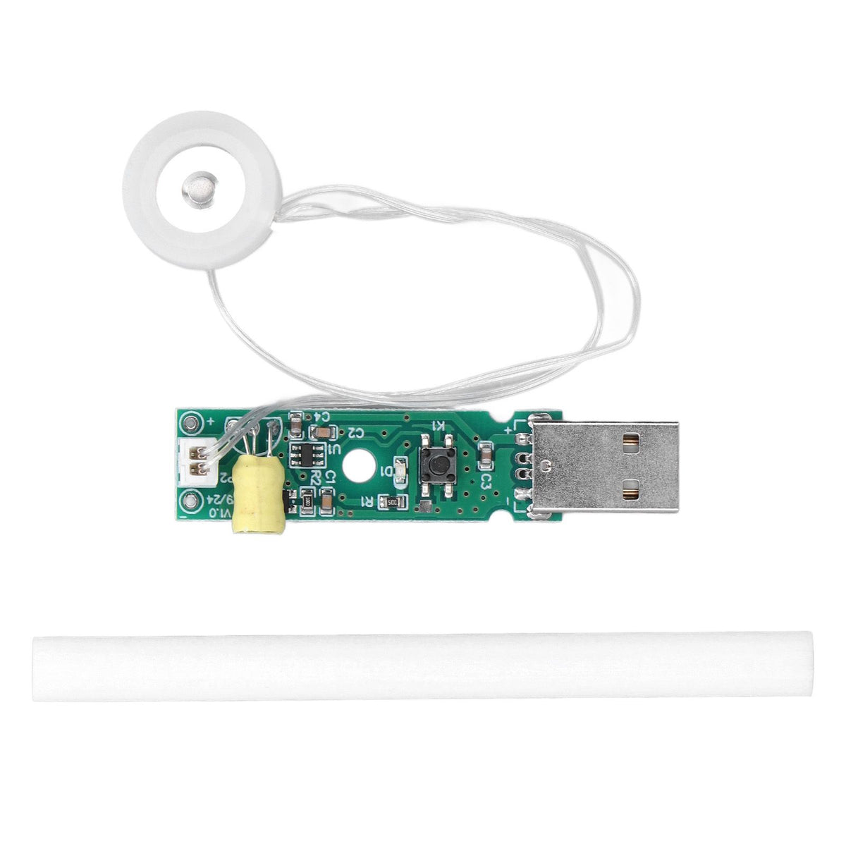 Atomization Module with Switch Control Timing Shutdown Ultrasonic Humidifier 740 Holes 5μm Microporous Atomization Disc