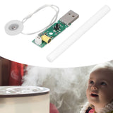 Atomization Module with Switch Control Timing Shutdown Ultrasonic Humidifier 740 Holes 5μm Microporous Atomization Disc