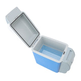 Car Fridge 12V DC Power Supply Cold Warm Dual Use Electric Cooler Summer Refrigeration Portable Mini Car Refrigerator for Cars - Top-Down View