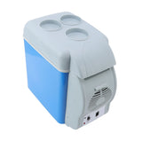 Car Fridge 12V DC Power Supply Cold Warm Dual Use Electric Cooler Summer Refrigeration Portable Mini Car Refrigerator for Cars - Low Angle