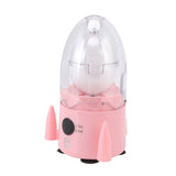 Egg Spinner Rechargeable Silicone Bottom Food Grade ABS Material Golden Egg Shakers for Home 15W 5V Pink