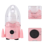 Egg Spinner Rechargeable Silicone Bottom Food Grade ABS Material Golden Egg Shakers for Home 15W 5V Pink - Extra Image