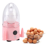 Egg Spinner Rechargeable Silicone Bottom Food Grade ABS Material Golden Egg Shakers for Home 15W 5V Pink - Extra Image